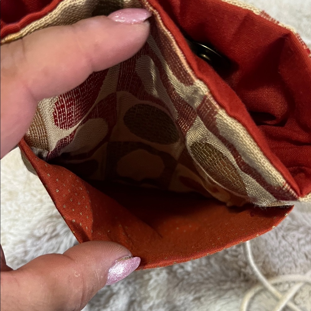 Geometric Circle Pattern Crossbody Bag - image 5